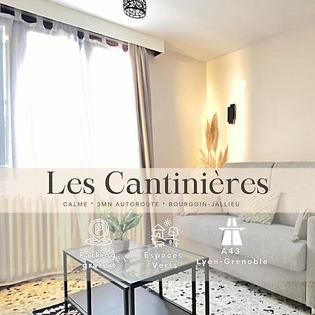 Les Cantinieres - Bourgoin Jallieu - Jardin Prive Ruy-Montceau Dış mekan fotoğraf