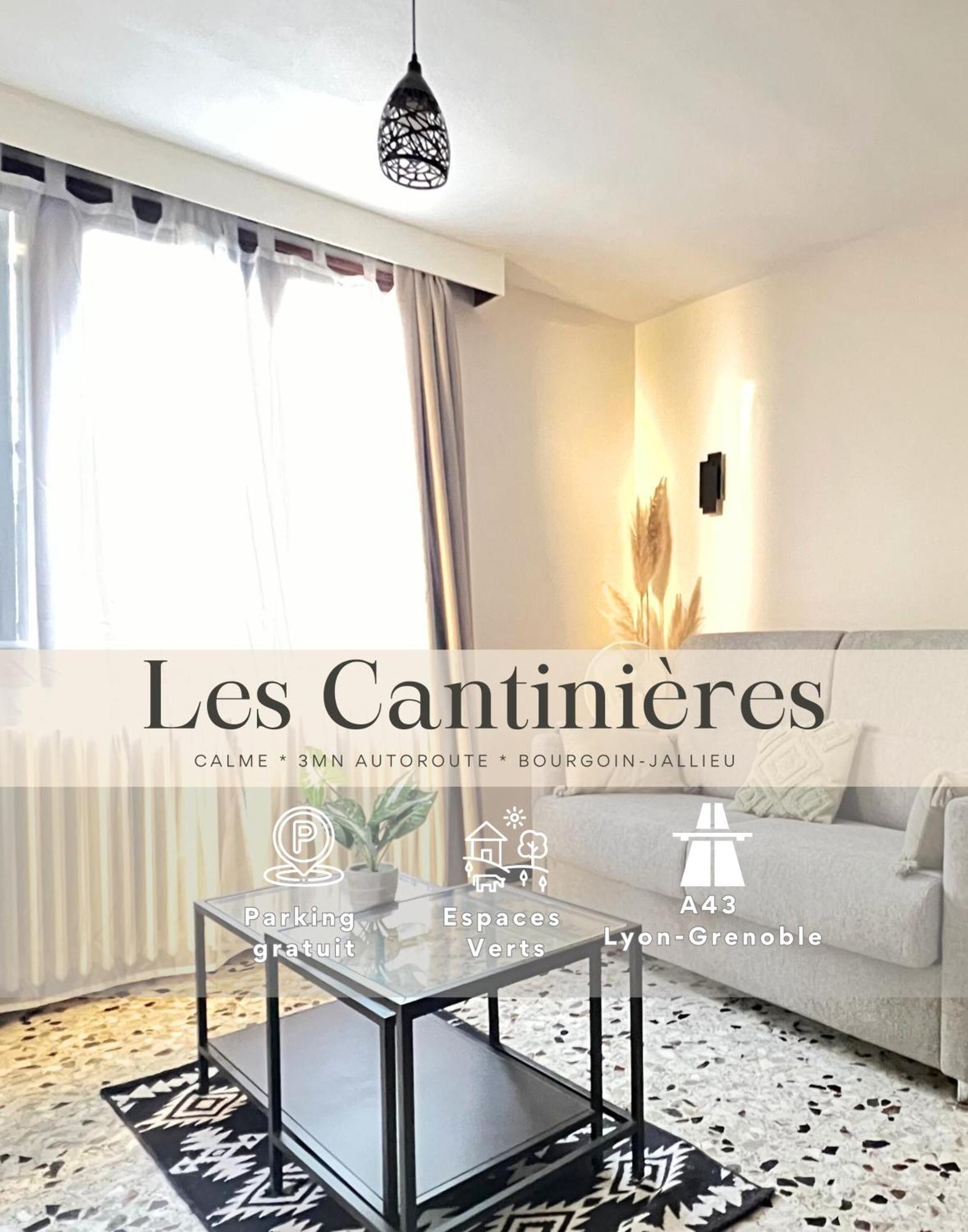 Les Cantinieres - Bourgoin Jallieu - Jardin Prive Ruy-Montceau Dış mekan fotoğraf